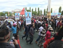 Ribuan Rakyat Papua Demo, Ancam Boikot Pemilu