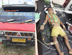 Laka Lantas Di Wamena, Bocah Pejalan Kaki Tewas