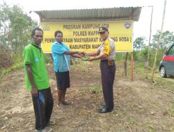 Binmas Polres Mappi Galakkan Program Kampung ATM di Soba