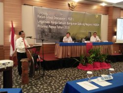 Pengesahan HSBGN Kabuputan/Kota di Papua Masih Kurang