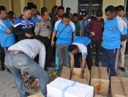 Polisi Gagalkan Penyelundupan 1,2 Ton Petasan 