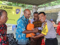 Anjangsana dan Silaturahmi Polisi di Kampung Yakonde Sentani