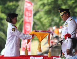17 Dentuman Meriam Tandai HUT Proklamasi RI Ke 73 di Papua