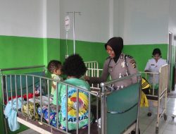 Jelang HUT Polwan, Polres Jayapura Gelar Bhakti Sosial