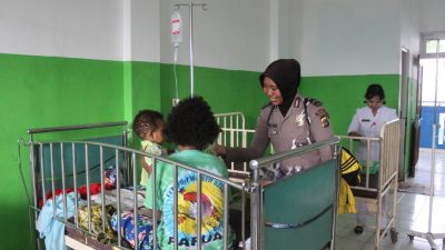 Jelang HUT Polwan, Polres Jayapura Gelar Bhakti Sosial