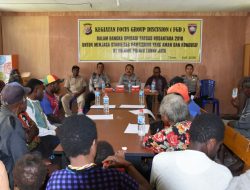 Binmas Noken Polres Lanny Jaya Gelar Focus Group Discusion