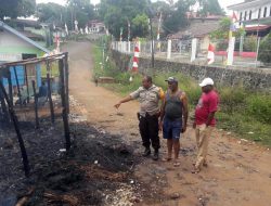 Bakar Posko Gubernur dan Wagub Terpilih Seorang Pria Diamankan Polisi