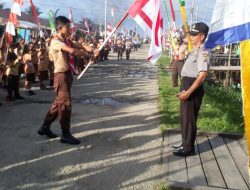 Peringati Hari Pramuka ke 57 Polsek Citak Mitak dan Para Ranting Senggo