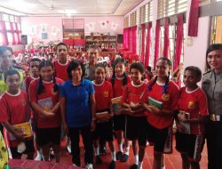 Satlantas Polres Jayapura Kota Goes To School di SMP N 5 Jayapura