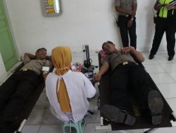 Peringati HUT Polwan Ke 70 Polres Mappi Gelar Aksi Donor Darah