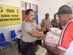 Satgas Binmas Noken Polres Lanny Jaya Anjangsana ke Tokoh Masyarakat