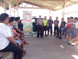 Wakapolres Sarmi Sosialisasikan Saber Pungli Pada Komunitas Rental Sarmi
