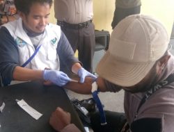 Dinas Kesehatan Gelar Penyuluhan dan Pemeriksaan HIV/AIDS di Polres Tolikara
