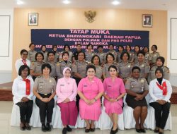 HUT HKGB ke-66, Ketua Bhayangkari Gelar Tatap Muka Dengan Polwan dan PNS