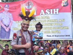 Dikunjungi Kapolda, Warga Lany Jaya Antusias