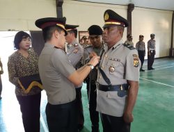 Kapolres Yapen Pimpin Serah Terima Jabatan Kapolsek Yapen Timur
