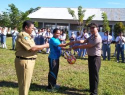 Kasat Binmas Polres Keerom Sosialisasikan Satgas Saber Pungli di SMK Betlehem