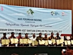 Kementerian PUPR Hibahkan PSU Jalan Lingkungan Perumahan Senilai Rp 131,38 Miliar