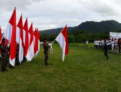 Kirab Satu Negeri di Batas Negara RI-PNG Masuk Rekor MURI