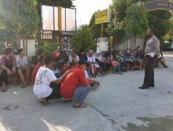 Polisi Ajak Pelajar Saka Bhayangkara Tertib Lalulintas