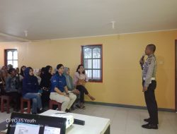 Polres Mimika Berikan Penyuluhan Kamtibmas Pada Karyawan PT. Stamford