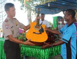 Satbinmas Kepulaun Yapen Sosialisasi Siber, Anti Hoax dan Pemilu Damai