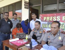 Satreskrim Narkoba Polres Merauke Amankan 14 Bungkus Shabu dan Pasutri