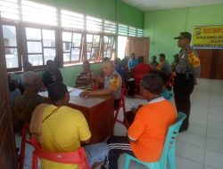Satuan Binmas Gelar FGD di Kampung Skouw