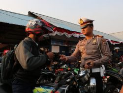 Gelar Razia,  Satlantas Merauke Jaring 116 Pelanggar.