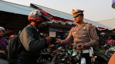 Gelar Razia,  Satlantas Merauke Jaring 116 Pelanggar.