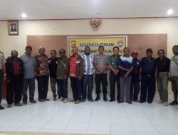 Polres Gelar Tatap Muka Dengan Tokoh Masyarakat Pegunungan Bintang