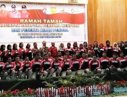 Walikota Kota Jayapura Terima Kirab Pemuda Dari Kemenpora