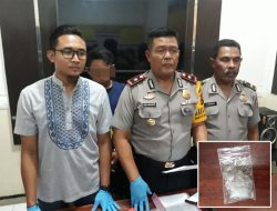 Seludupkan Sabu Lewat Jasa Expedisi, Seorang Oknum Pemuda Dicokok Polisi