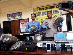 2 Bandar Ganja Lintas Negara Dicokok