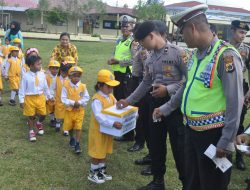 Peduli Bencana Palu, Sigi dan Donggala, Anak TK Kemala Bhayangkari Galang Dana