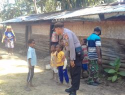 Jalin Keakraban Bhabinkamtibmas Wamena Sambangi Warga Binaan