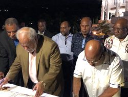 Gubernur Papua dan Madang Teken LoI Sister City
