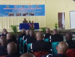 Polisi Didik 60 Satpam Diksar Gada Pratama