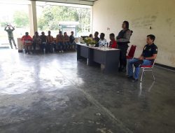 Polsek Mimika Baru Beri Pendampingan Hukum Penggunaan Dana Desa