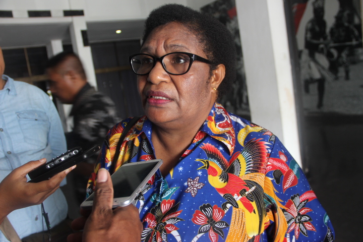 Kepala Dinas Sosial, Kependudukan dan Catatan Sipil Papua, Ribka Haluk