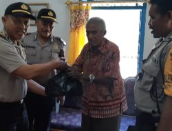 Sat Binmas Polresta Silahturahmi ke Tokoh Adat Kampung Kora