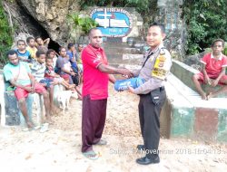 Anjangsana ke Jemaat Gereja Dawir, Kasat Binmas Himbau Jaga Kamtibmas