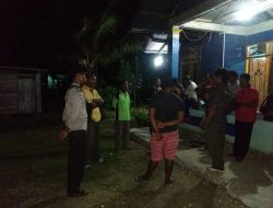 Bhabinkamtibmas Ajak Warga Binaannya Aktif Jaga Pos Kamling