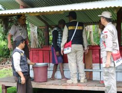 Binmas Noken Polri Tinjau Spot Peternakan Babi di Yahukimo