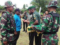 Danrem Tutup Pelaksanaan Membangun Manunggal Desa Di Sarmi