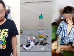 Asik Nyabu, Dua Pria Dicokok Polisi di Abepura
