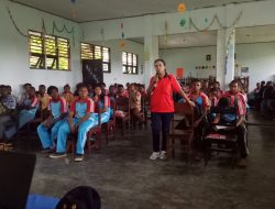 Sosialisasi Saber Pungli Sarmi Pada Pelajar SMA YPK Ebemhaizer Sarmi