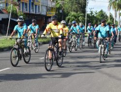 Peringati HKGB 65, Polres Nabire Gelar Family Gathering