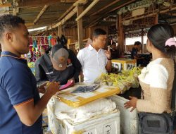 Jelang Natal dan Tahun Baru Satreskrim Polres Pegunungan Bintang Gelar Operasi Pasar