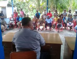 Kapolsek Pantai Barat Ajak Masyarakat Jaga Kamtibmas Jelang Natal Dan Tahun Baru